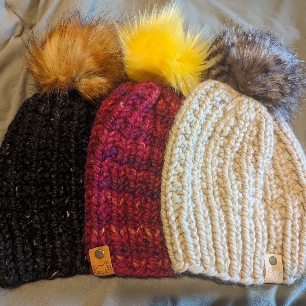 Handmade Winter Hat Set